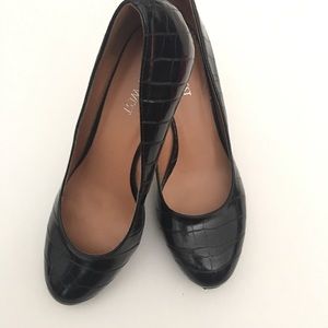 Nine West Croc Heels
